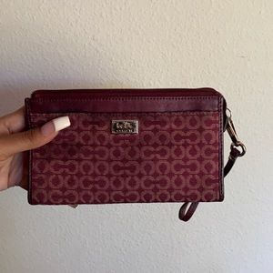 Mini Coach Wallet/Wristlet